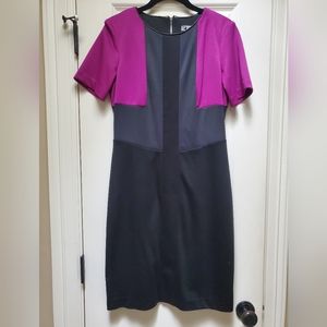 Leslie Fay Color Block Dress